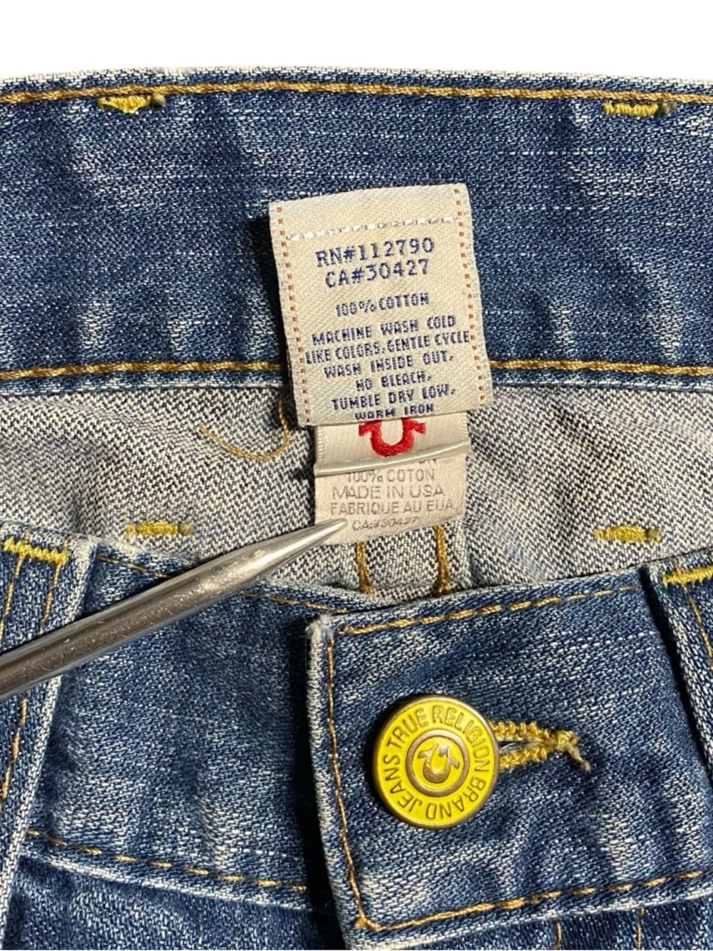 Vintage 90’s Men’s True Religion Billy Jeans